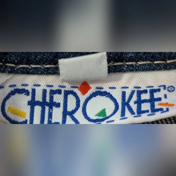 Cherokee Classic Denim Jacket Dark Blue Wash size Large Vintage 80s‎ 90s - Picture 3 of 7